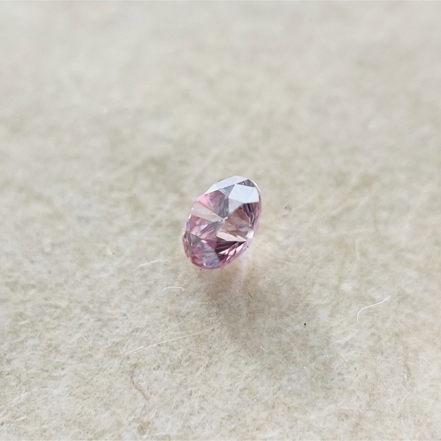 ファンシー インテンス ピンク 0.065ct ピンクダイヤモンド ルース