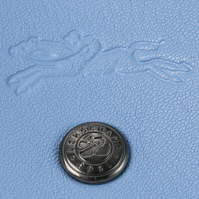 LONGCHAMP(ロンシャン)の新品 ロンシャン LONGCHAMP リュックサック ル・プリアージュ キュイール ブルー レディースのバッグ(リュック/バックパック)の商品写真