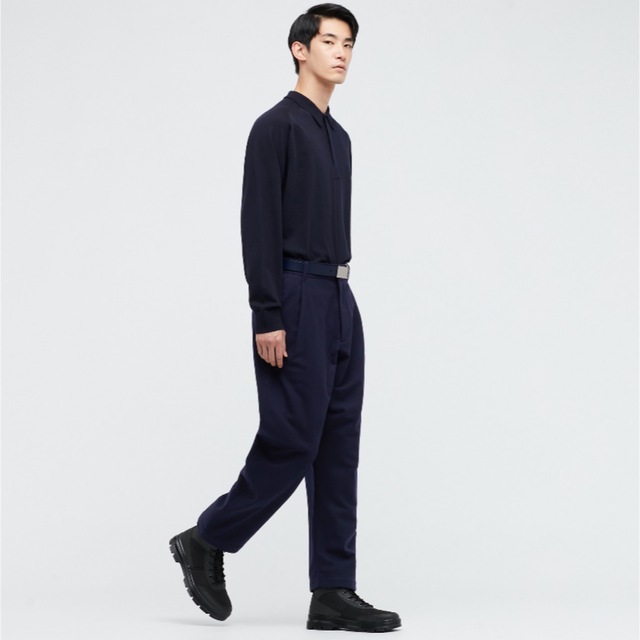 UNIQLO(ユニクロ)の【タグ付き】ウールブレンドタックパンツ  ユニクロ 76 メンズのパンツ(スラックス)の商品写真