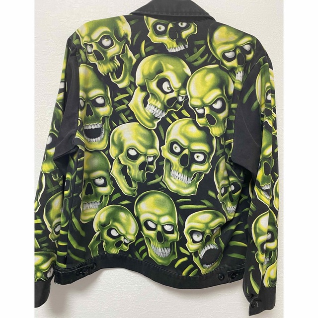 Supreme(シュプリーム)のsupreme skull pile work jacket メンズのジャケット/アウター(Gジャン/デニムジャケット)の商品写真