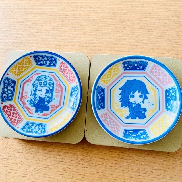 新品未使用 一番くじ 鬼滅の刃 F賞 小皿 宇髄 冨岡 おまけ付き エンタメ/ホビーのおもちゃ/ぬいぐるみ(キャラクターグッズ)の商品写真