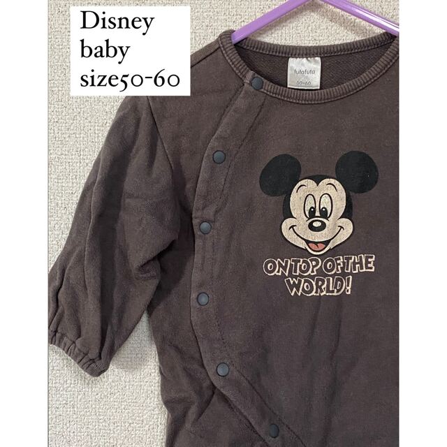 ロンパース　baby Disney 50-60センチ キッズ/ベビー/マタニティのベビー服(~85cm)(ロンパース)の商品写真