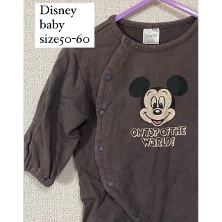 ロンパース　baby Disney 50-60センチ(ロンパース)