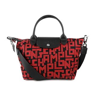 ロンシャン(LONGCHAMP)の新品 ロンシャン LONGCHAMP ハンドバッグ ル・プリアージュ エルジーピー ノワール/ブリック(ハンドバッグ)