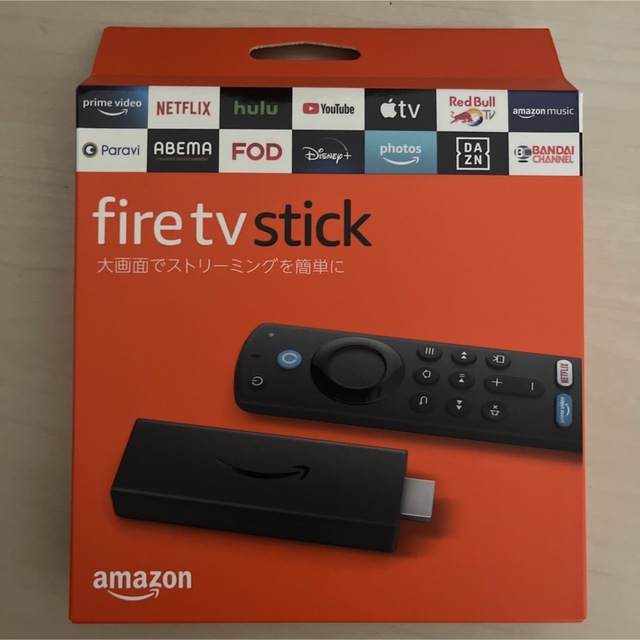 ★新品Amazon Fire TV Stick Alexa 音声認識リモコン付属 スマホ/家電/カメラのテレビ/映像機器(その他)の商品写真