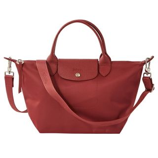 ロンシャン(LONGCHAMP)の新品 ロンシャン LONGCHAMP ハンドバッグ ル・プリアージュ ネオ ルージュ(ハンドバッグ)