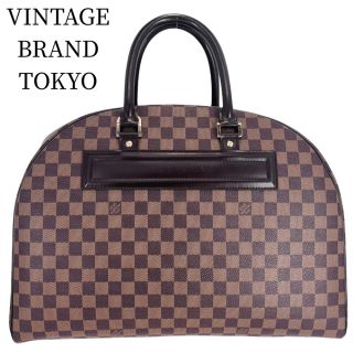 ルイヴィトン(LOUIS VUITTON)のLOUIS VUITTON ルイヴィトン ハンドバッグ ダミエ ノリータ24 GM ボストンバッグ 旅行 大きめバッグ かばん 鞄 N41454    ブラウン 茶 ゴールド金具 レディース 美品【中古品】(ハンドバッグ)