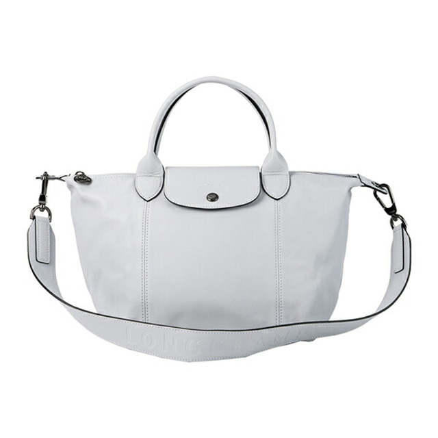 新品 ロンシャン LONGCHAMP ハンドバッグ ル・プリアージュ キュイール グリバッグ