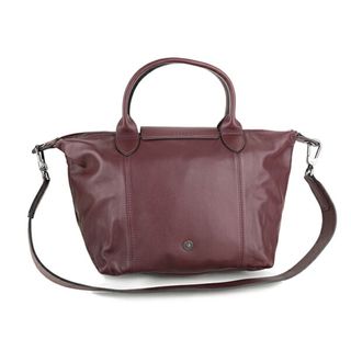 ロンシャン(LONGCHAMP)の新品 ロンシャン LONGCHAMP ハンドバッグ ル・プリアージュ キュイール ブランディ(ハンドバッグ)