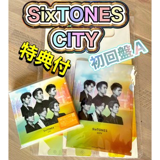 ジャニーズ(Johnny's)のSixTONES CITY 初回盤A  特典付き(アイドル)