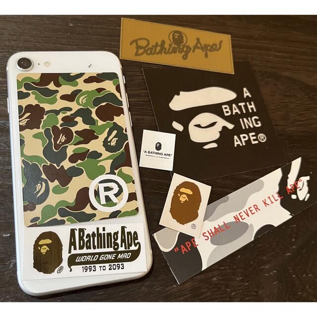 A BATHING APE(アベイシングエイプ)のA BATHING APE Sticker & etc. set ■期間限定 メンズのファッション小物(その他)の商品写真