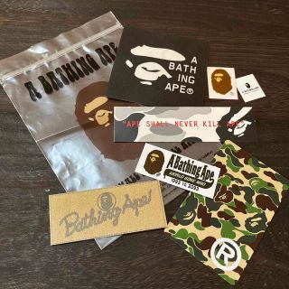 アベイシングエイプ(A BATHING APE)のA BATHING APE Sticker & etc. set ■期間限定(その他)