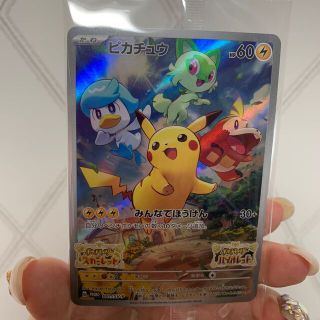 ニンテンドウ(任天堂)のポケモン プロモカード ピカチュウ  特典(家庭用ゲームソフト)