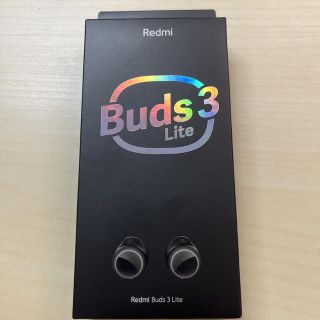 Xiaomi Redmi Buds 3 Lite ブラック ワイヤレスイヤホン(ヘッドフォン/イヤフォン)