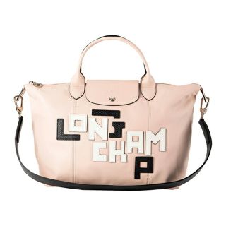 ロンシャン(LONGCHAMP)の新品 ロンシャン LONGCHAMP ハンドバッグ ル・プリアージュ キュイール ローズペール(ハンドバッグ)