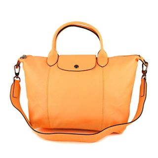 ロンシャン(LONGCHAMP)の新品 ロンシャン LONGCHAMP ハンドバッグ ル・プリアージュ キュイール メロン(ハンドバッグ)