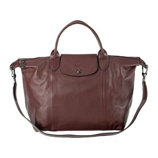 ロンシャン(LONGCHAMP)の新品 ロンシャン LONGCHAMP ハンドバッグ ル プリアージュ キュイール ブランディ(ハンドバッグ)