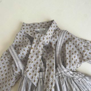 ソーアプルーム(SOOR PLOOM)のsoor ploom ☆ Ivy blouse leaf print 6y(ブラウス)