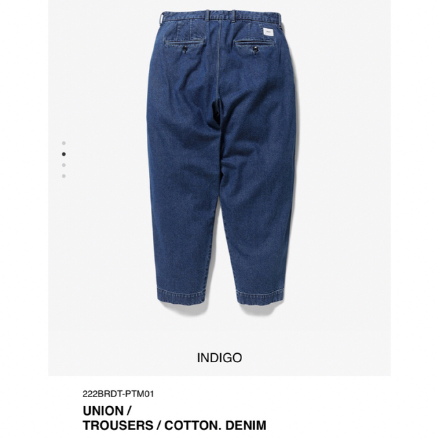 wtaps 22aw UNION TROUSERS / COTTON DENIM 9aoHCVXxcN - brocards-du