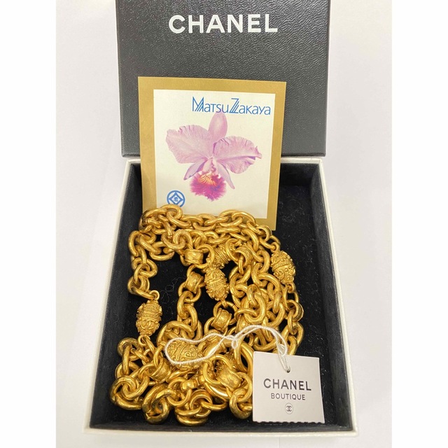 CHANEL(シャネル)のCHANEL ゴールドチェーンネックレス レディースのアクセサリー(ネックレス)の商品写真