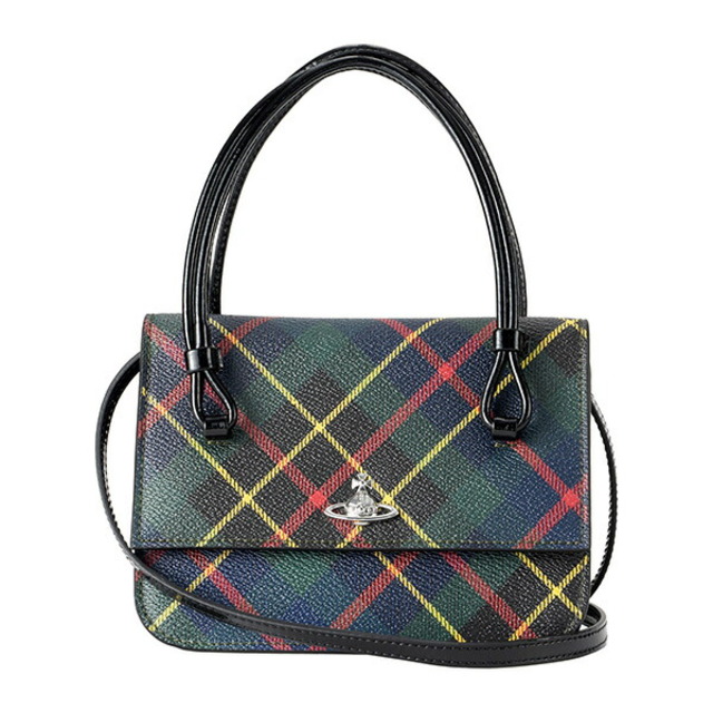 Vivienne Westwood(ヴィヴィアンウエストウッド)の新品 ヴィヴィアン ウエストウッド Vivienne Westwood ハンドバッグ HUNTING TARTAN レディースのバッグ(ハンドバッグ)の商品写真