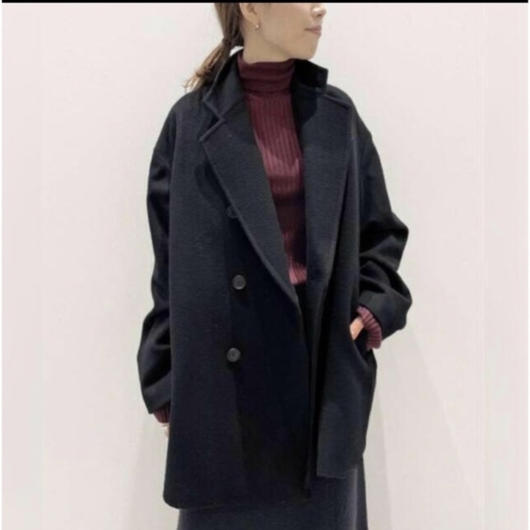 L'Appartement DEUXIEME CLASSE(アパルトモンドゥーズィエムクラス)のBeaver Short Coat レディースのジャケット/アウター(チェスターコート)の商品写真