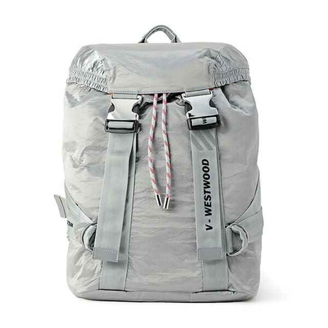 Vivienne Westwood(ヴィヴィアンウエストウッド)の新品 ヴィヴィアン ウエストウッド Vivienne Westwood リュックサック グレー レディースのバッグ(リュック/バックパック)の商品写真