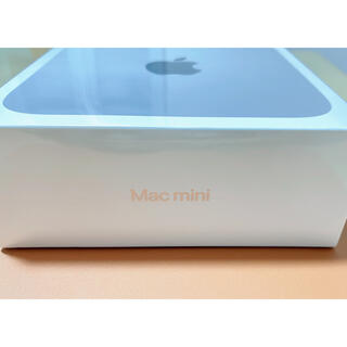 マック(Mac (Apple))のコーラ様専用　　　未開封Mac mini M1チップ搭載（新品透明フィルム付き）(デスクトップ型PC)