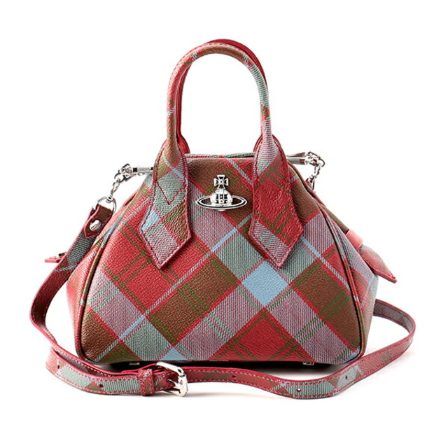 新品 ヴィヴィアン ウエストウッド Vivienne Westwood ハンドバッグ VIVIENNES TARTAN