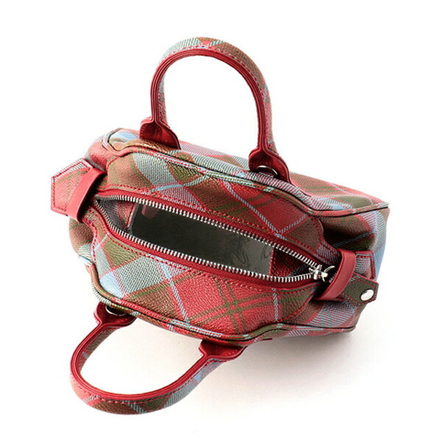 新品 ヴィヴィアン ウエストウッド Vivienne Westwood ハンドバッグ VIVIENNES TARTAN