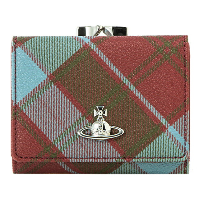 Vivienne Westwood(ヴィヴィアンウエストウッド)の新品 ヴィヴィアン ウエストウッド Vivienne Westwood 3つ折り財布 VIVIENNES TARTAN レディースのファッション小物(財布)の商品写真