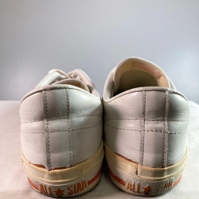 CONVERSE(コンバース)のコンバース ワンスター 日本製 ホワイト×オレンジ Size27cm メンズの靴/シューズ(スニーカー)の商品写真