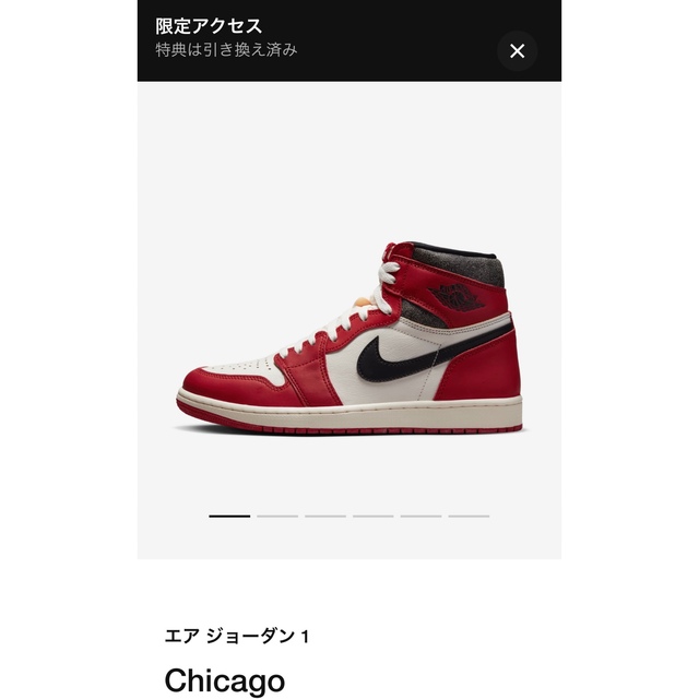 Nike Air Jordan 1 High OG Chicago 27㎝ 2