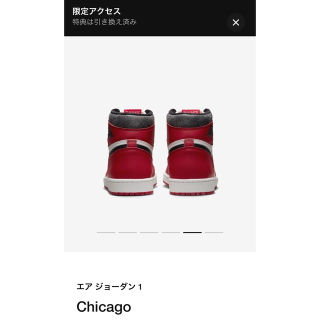 Nike Air Jordan 1 High OG Chicago 27㎝ 6