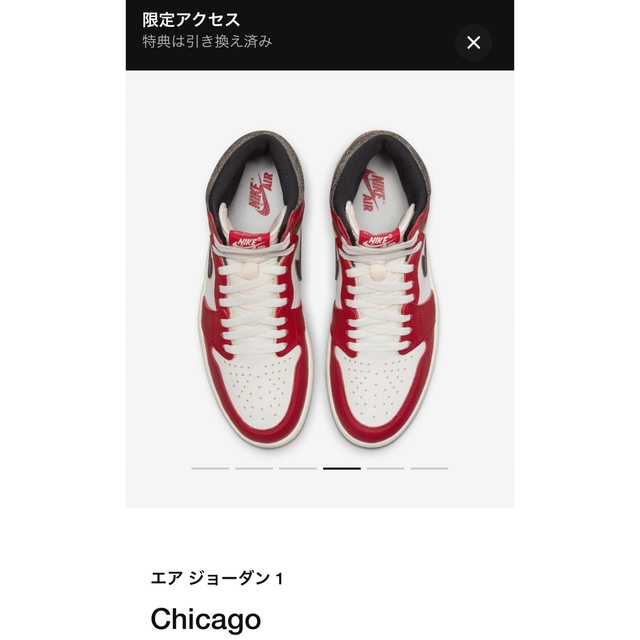 Nike Air Jordan 1 High OG Chicago 27㎝ 5