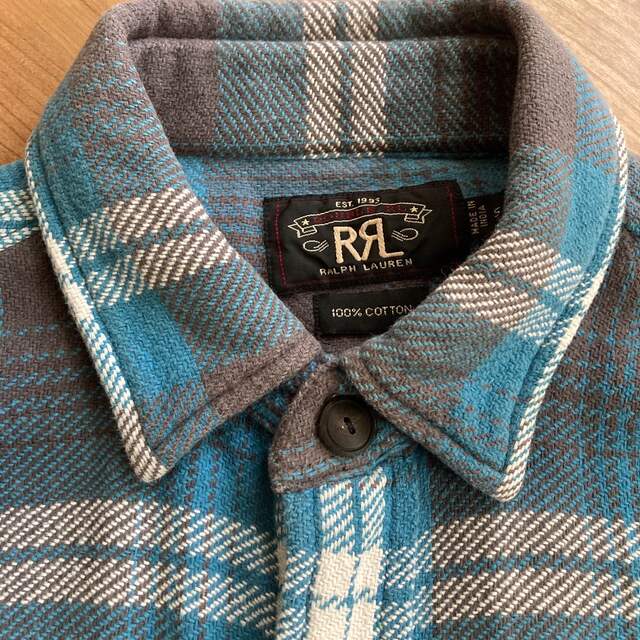 RRL ネルシャツ