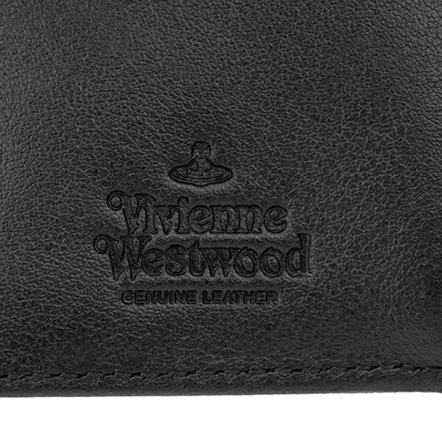 新品 ヴィヴィアン ウエストウッド Vivienne Westwood 3つ折り財布 ブラック 7