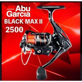 アブガルシア(AbuGarcia)のアブガルシア スピニングリールBLACK MAX2 2500番(リール)