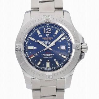 ブライトリング(BREITLING)の[b5501]ブライトリング コルト オートマチック ブルー 中古(腕時計(アナログ))