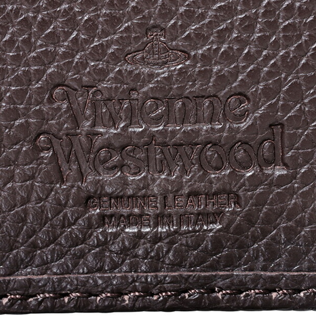 Vivienne Westwood(ヴィヴィアンウエストウッド)の新品 ヴィヴィアン ウエストウッド Vivienne Westwood 2つ折り財布 ブラウン レディースのファッション小物(財布)の商品写真