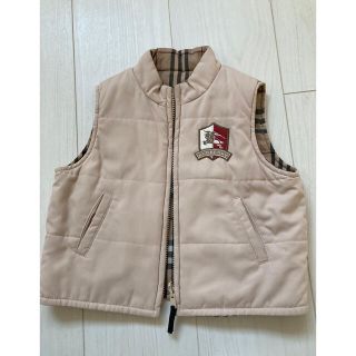 バーバリー(BURBERRY)のBurberry リバーシブルベスト　90センチ(ジャケット/上着)