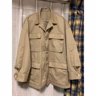 ディッキーズ(Dickies)のscair(スケアー) DICKIES BDU JACKET  ベージュ(ミリタリージャケット)