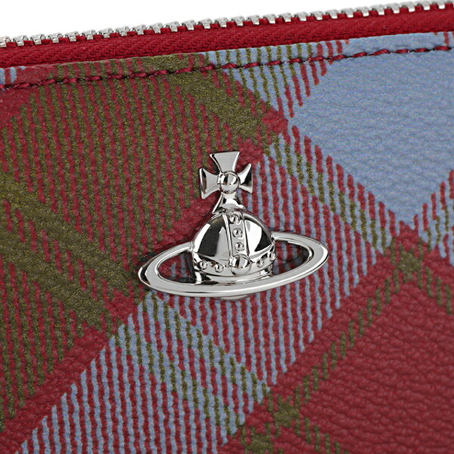 Vivienne Westwood(ヴィヴィアンウエストウッド)の新品 ヴィヴィアン ウエストウッド Vivienne Westwood 長財布 ヴィヴィアンズタータン レディースのファッション小物(財布)の商品写真