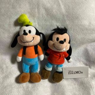 ディズニー　ぬいもーず　２体セット　グーフィー　マックス(キャラクターグッズ)