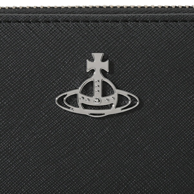 Vivienne Westwood(ヴィヴィアンウエストウッド)の新品 ヴィヴィアン ウエストウッド Vivienne Westwood 長財布 ブラック レディースのファッション小物(財布)の商品写真