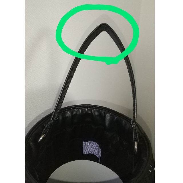 セツコサジテール 黒ピクニック レディースのバッグ(ハンドバッグ)の商品写真