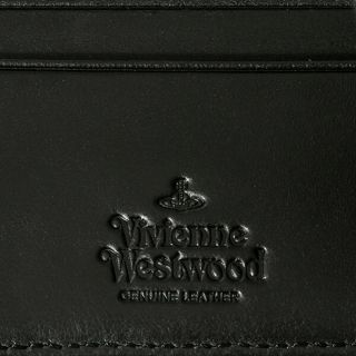 新品 Vivienne Westwood エナメル ブラック 折財布 M2F6