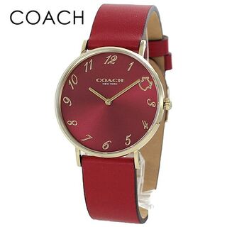 コーチ(COACH)の還暦祝い 女性 赤 コーチ レディース 腕時計 プレゼント 定番 ギフト ブラン(腕時計)