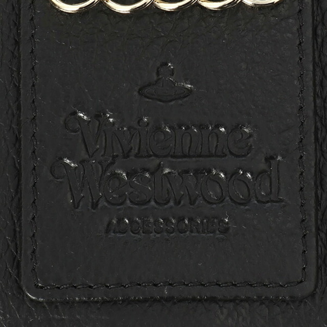 Vivienne Westwood(ヴィヴィアンウエストウッド)の新品 ヴィヴィアン ウエストウッド Vivienne Westwood キーケース ブラック 黒 レディースのファッション小物(キーケース)の商品写真