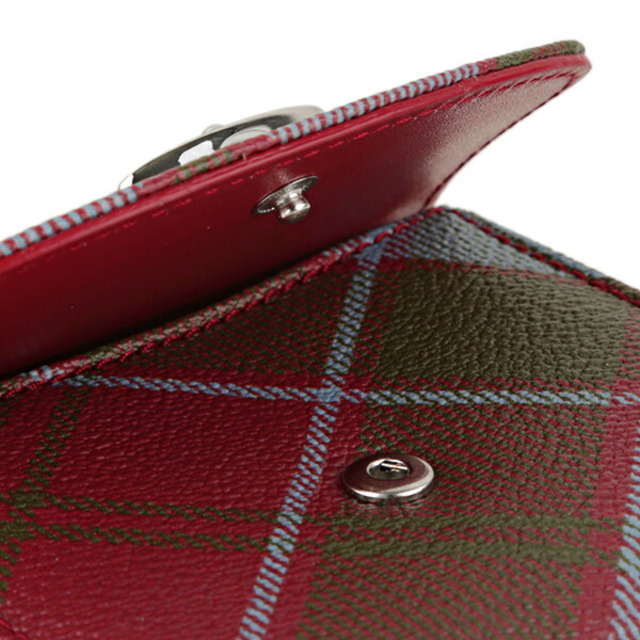 Vivienne Westwood(ヴィヴィアンウエストウッド)の新品 ヴィヴィアン ウエストウッド Vivienne Westwood 2つ折り財布 VIVIENNES TARTAN レディースのファッション小物(財布)の商品写真